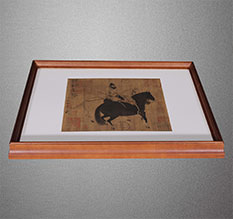 细河书画装裱配框服务案例