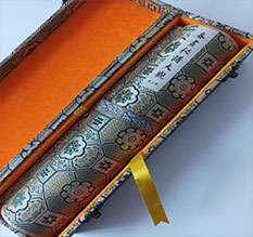 细河书画装裱案例